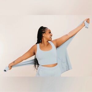 OCIO Double Scoop Tank In Limited Edition High Dive XXS/XS Organic Cotton Blend